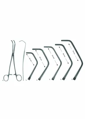 Atraumata Vena-Cava Clamps And Tangential Occluasion Clamps